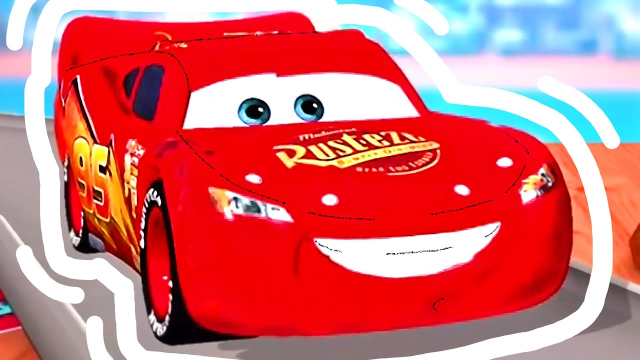 Cars Daredevil Garage: Road Repair Lightning McQueen