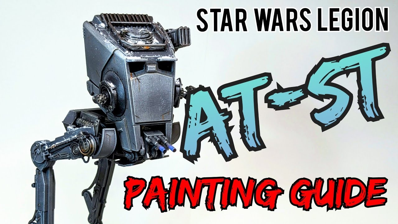 Star Wars Legion: AT-ST Painting Guide