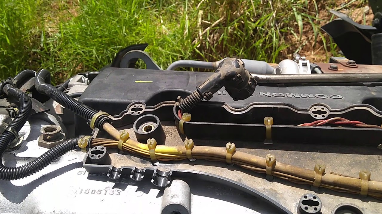 Vazamento de água no trocador de calor do egr .(2)