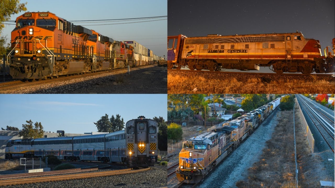Merced and Fremont Railfanning: NS and CSX Power, F-Unit, and More