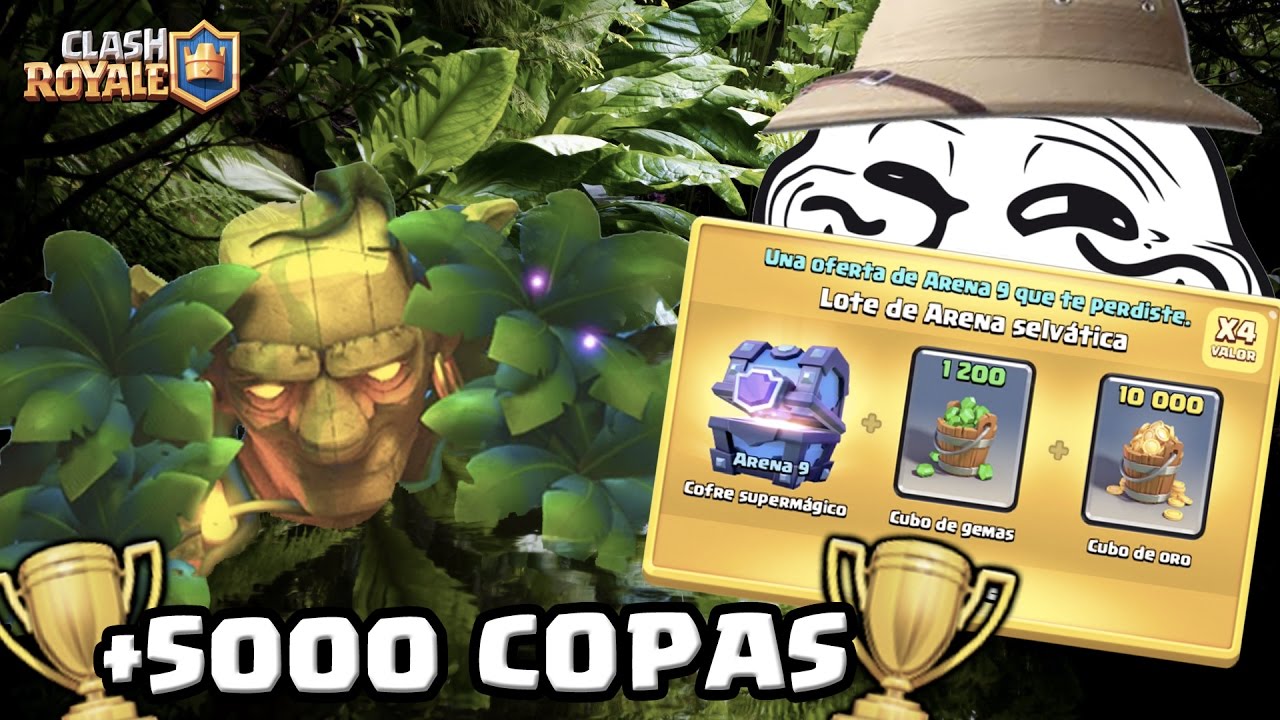 ¡¡COFRE TROLL SELVÁTICO EXTREMO!! Lo más épico en +5000 trofeos | Clash Royale | TheAlvaro845