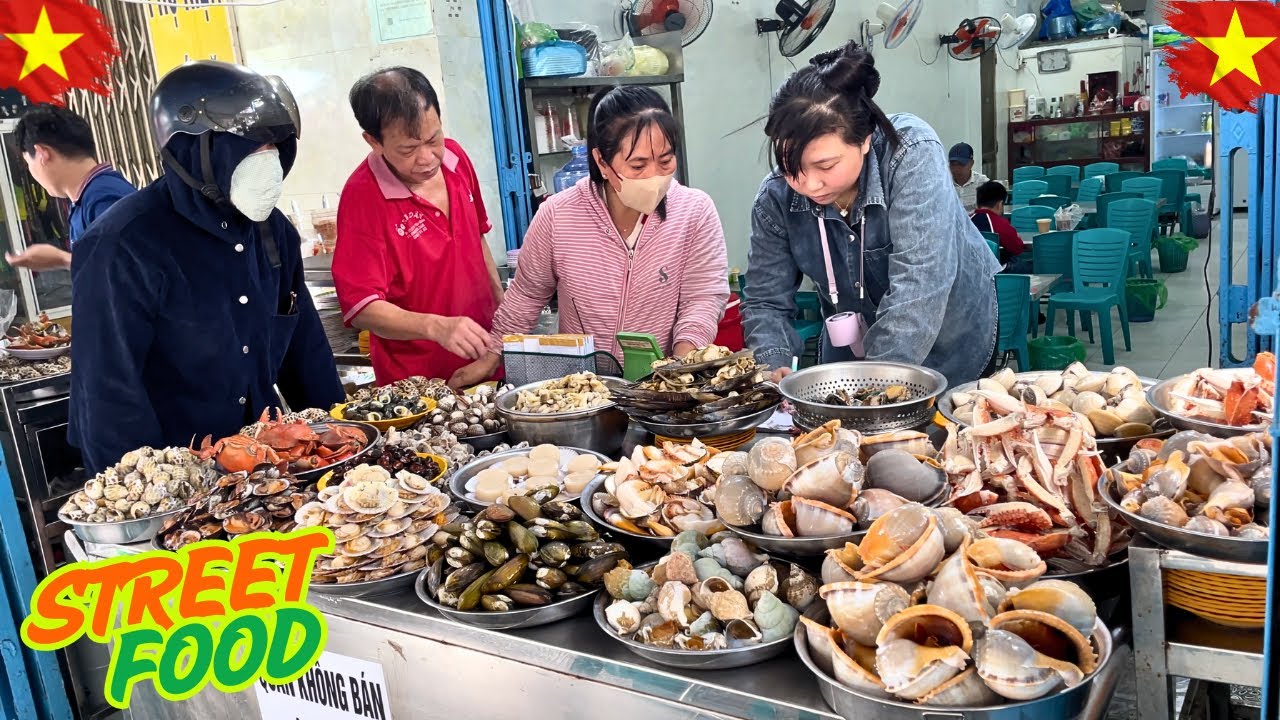 Best seafood street food || Vietnam seafood street food || Vietnam street food