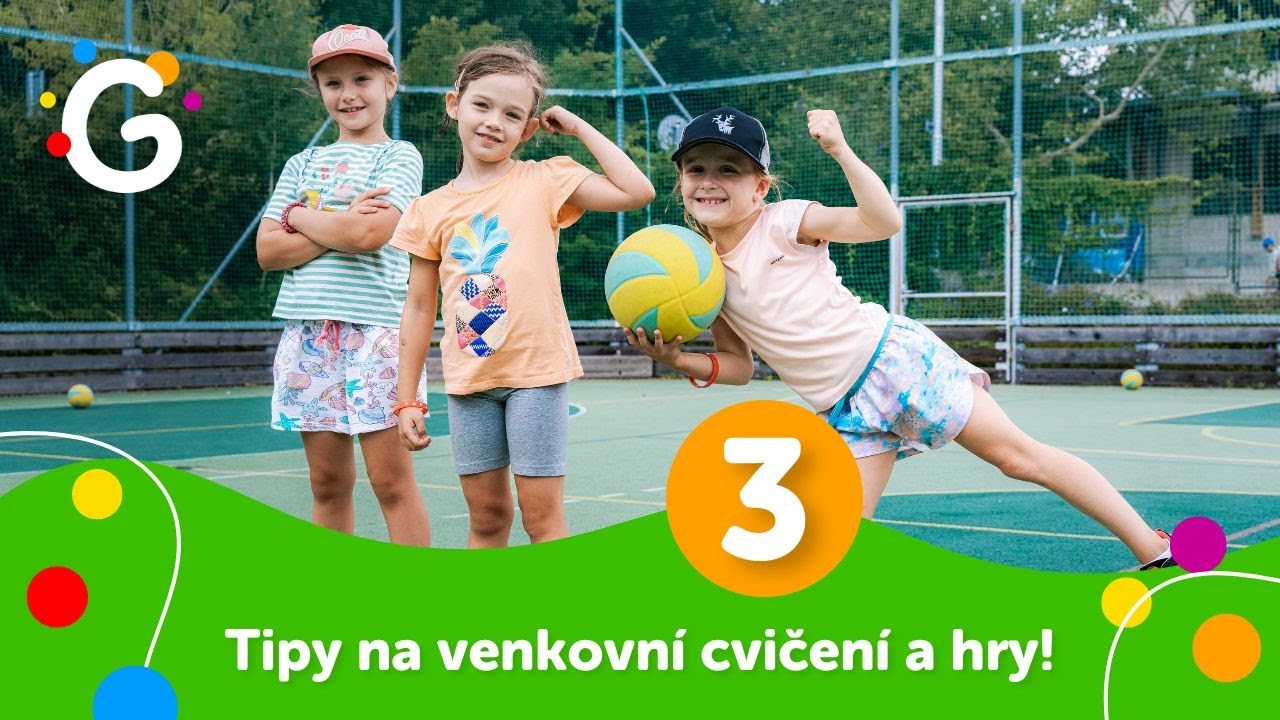 Tipy na venkovní cvičení a hry s dětmi #3