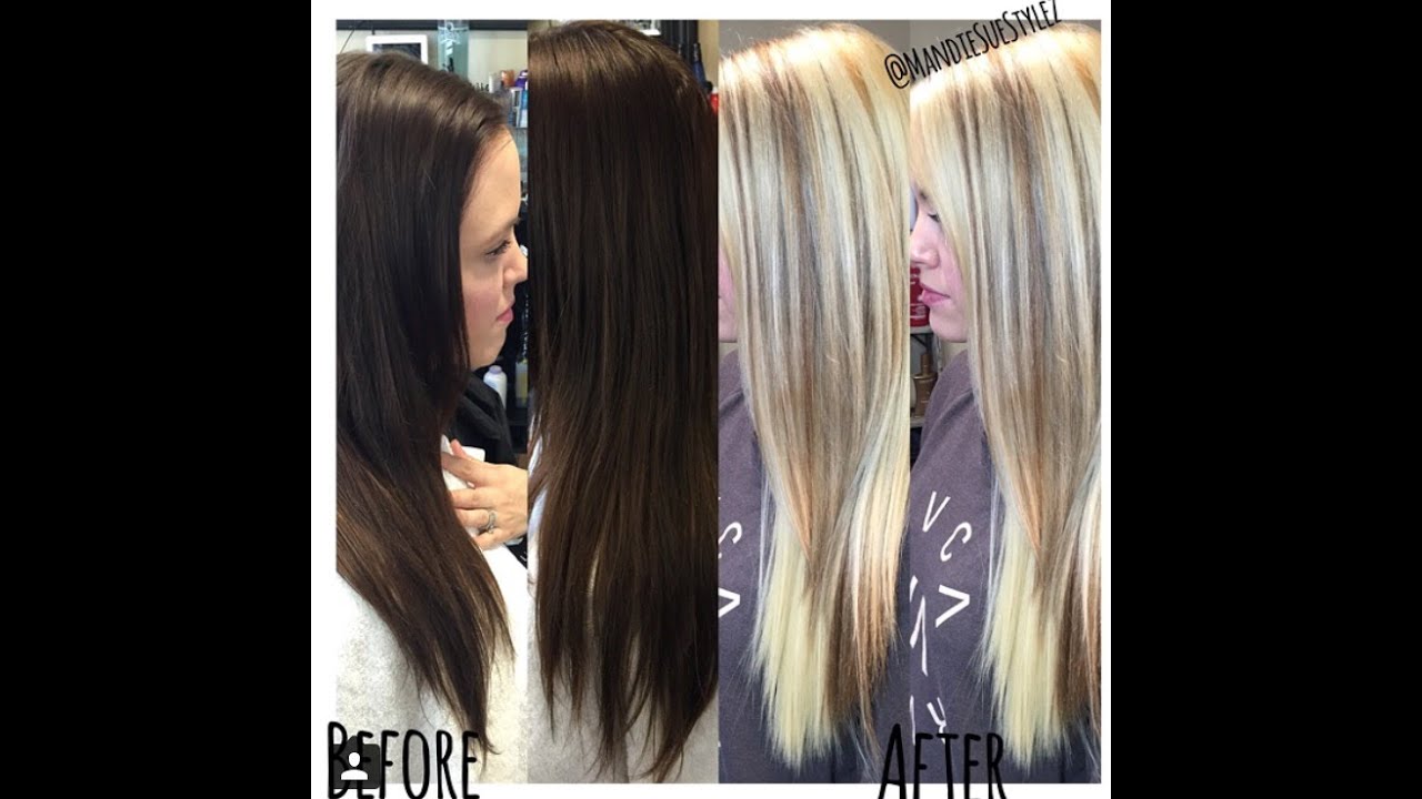 Brunette Goes Blonde| NO DAMAGE|Olaplex| One Sitting| Educational Tutorial|