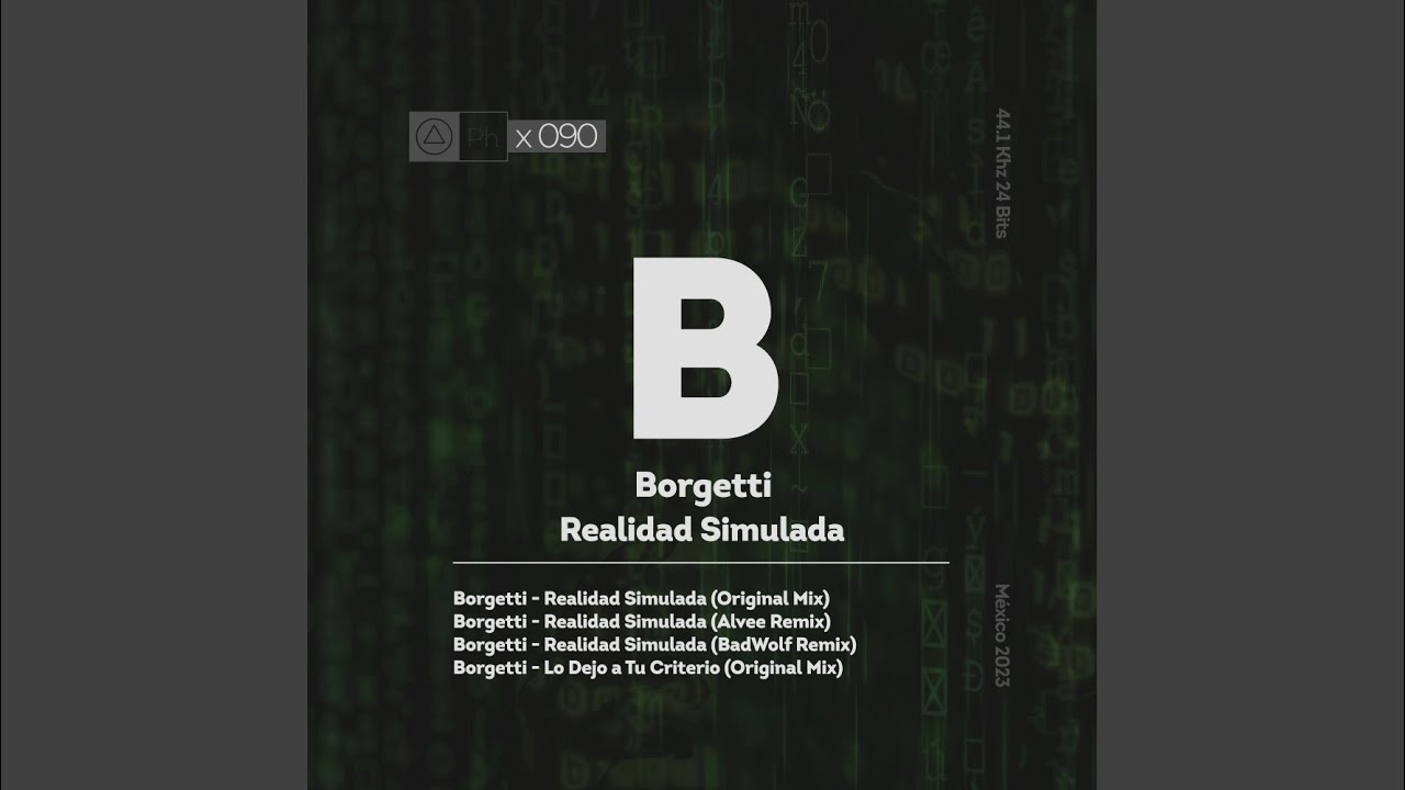 Realidad Simulada (Alvee Remix)