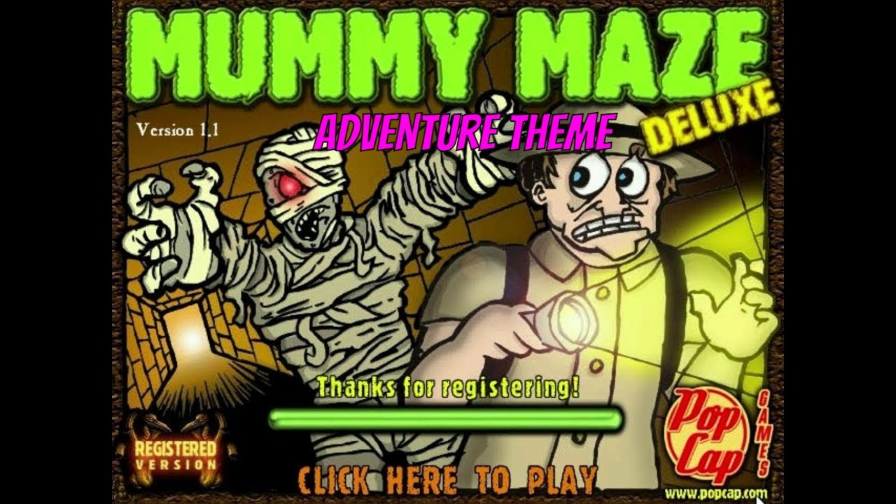 Mummy Maze - Adventure Theme(Extended Version) | Impulse Track with Oscilloscope View [4K]