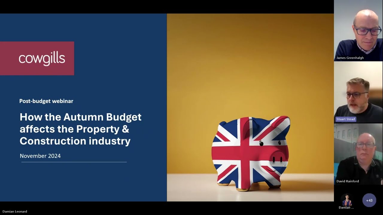 How the Autumn Budget will affect the Property and Construction sector