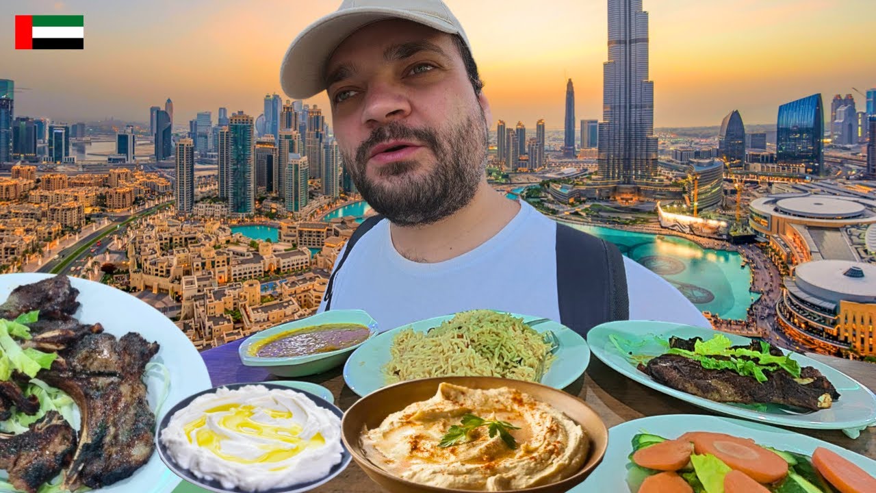 DUBAI: MULTI IMIGRANTI si MULTE SHAORME! UNDE TREBUIE NEAPARAT SA MANANCI? COTLET DE MIEL & HUMMUS