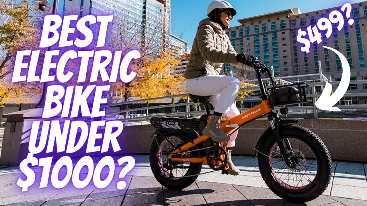 Top 5 Best Electric Bikes Under $1000 On Amazon 2024!
