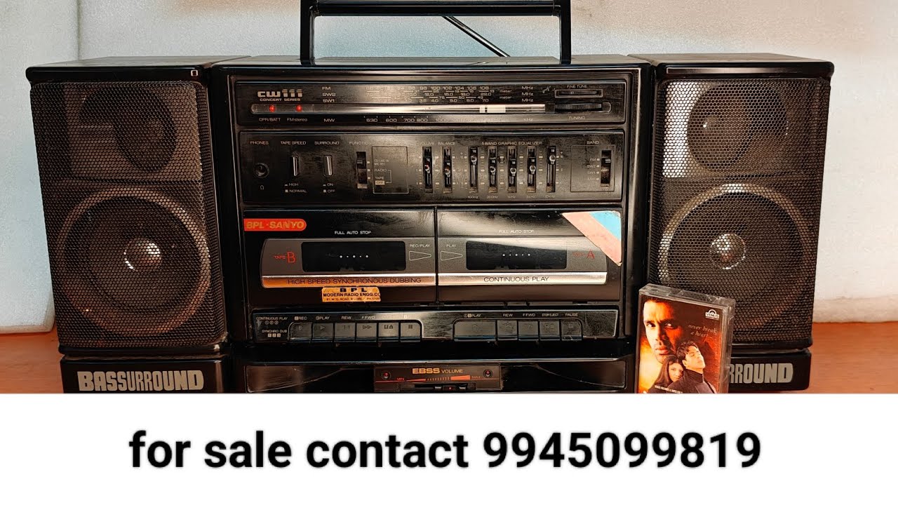 BPL -CW111 SOLD OUT CONTACT 9945099819 #ameentech #retro #90s #bpl #sanyo 