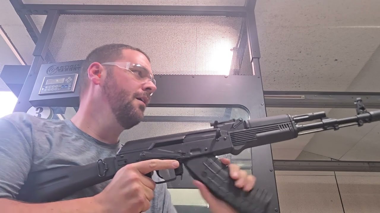 Первые выстрелы, автомат Meridian Defense AK-101 (MDC-AK101) калибра 5.56 НАТО