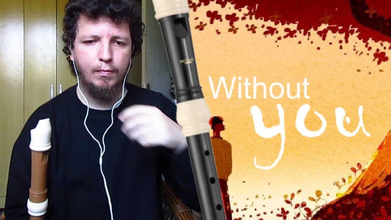 Without You - Mariah Carey - Flauta doce contralto