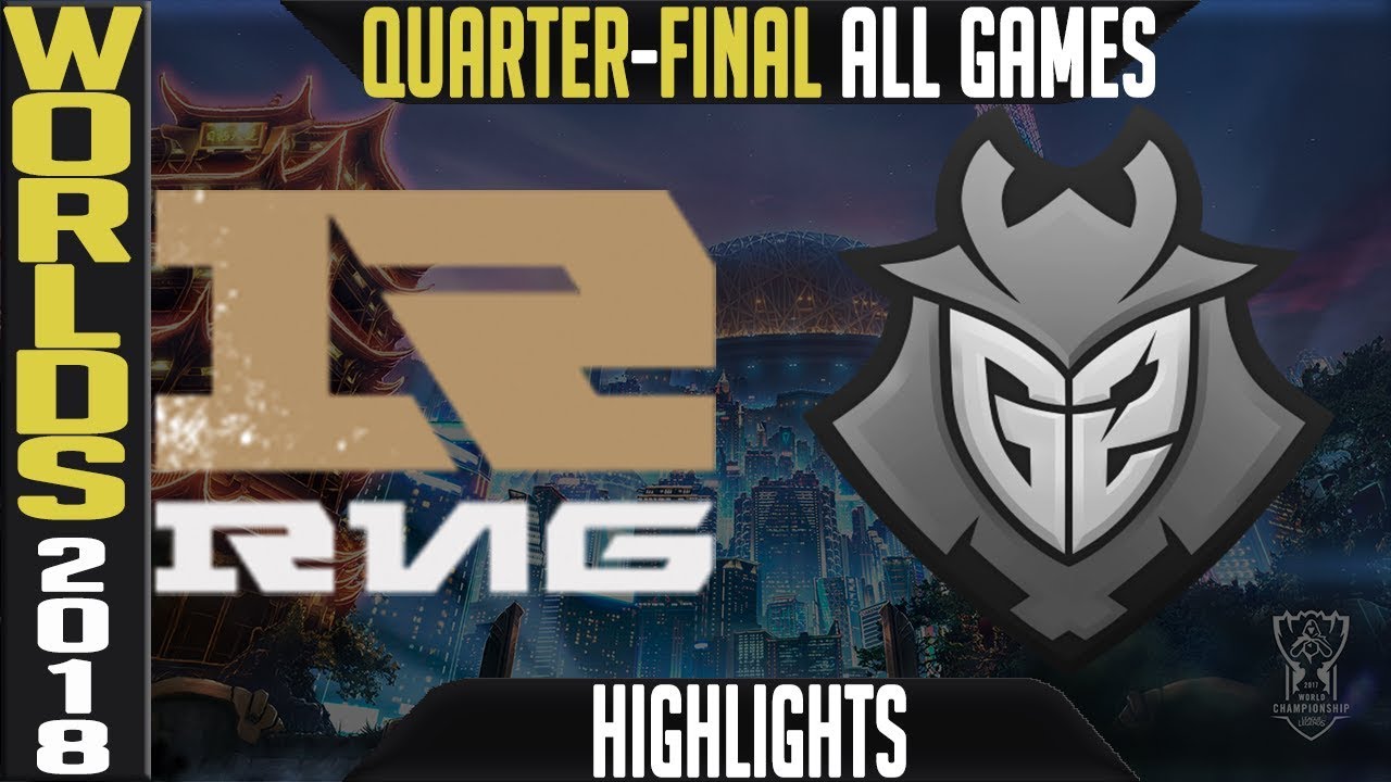 RNG против G2: лучшие моменты ВСЕХ ИГР | Четвертьфинал ЧМ-2018 | Royal Never Give Up против G2 Es...