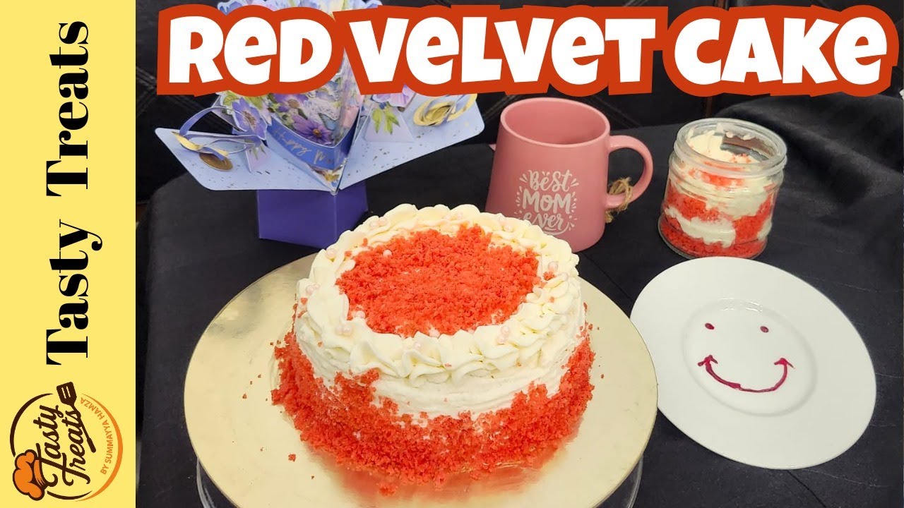 Bakery Style Red Velvet Cake Recipe | Soft & Moist Velvet Cake by Summaya Hamza