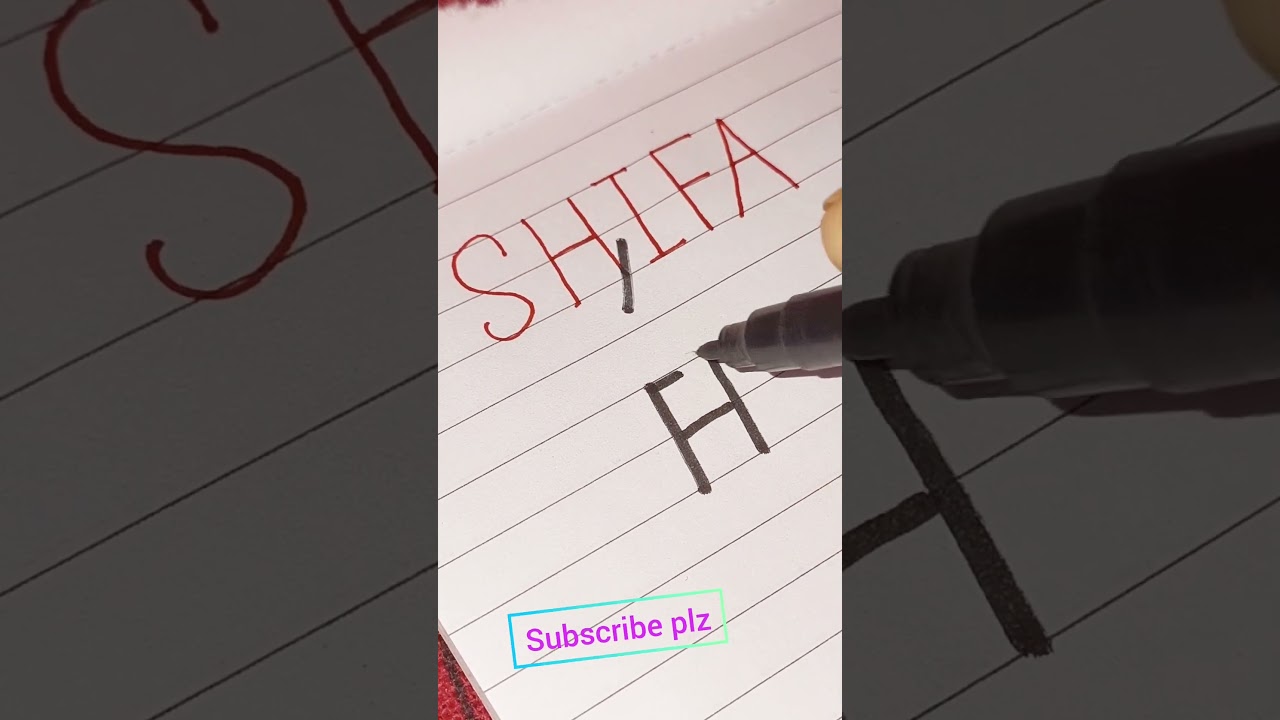 Shifa name logo style#viral youtube #short video#logo design