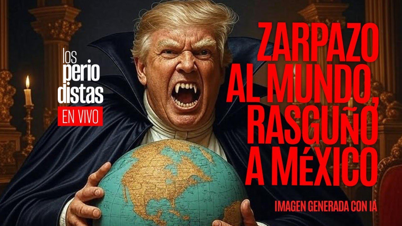 #EnVivo ¬ #LosPeriodistas ¬ Trump anuncia aranceles: zarpazo al mundo, rasguño a México