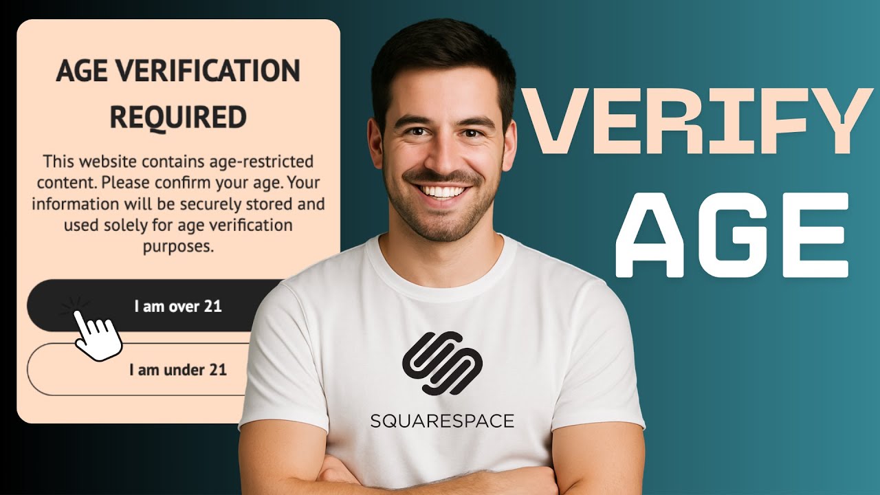 How to Add Age Verification in Squarespace [STEP BY STEP]