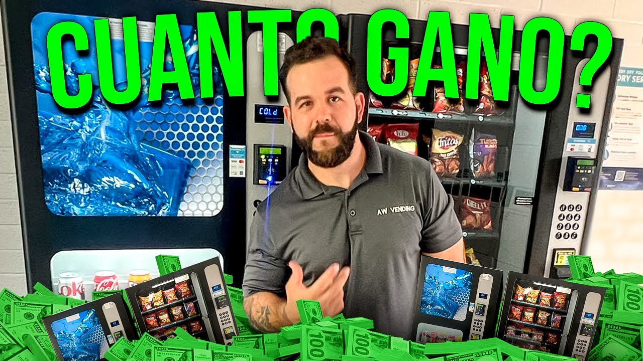 Esto gané con 2 de mis 80 Máquinas Vending , ¿ Con cuanto ￼ empecé ?
