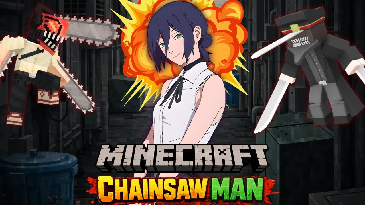 Can We Survive a Date with Reze? (Minecraft Chainsaw Man)