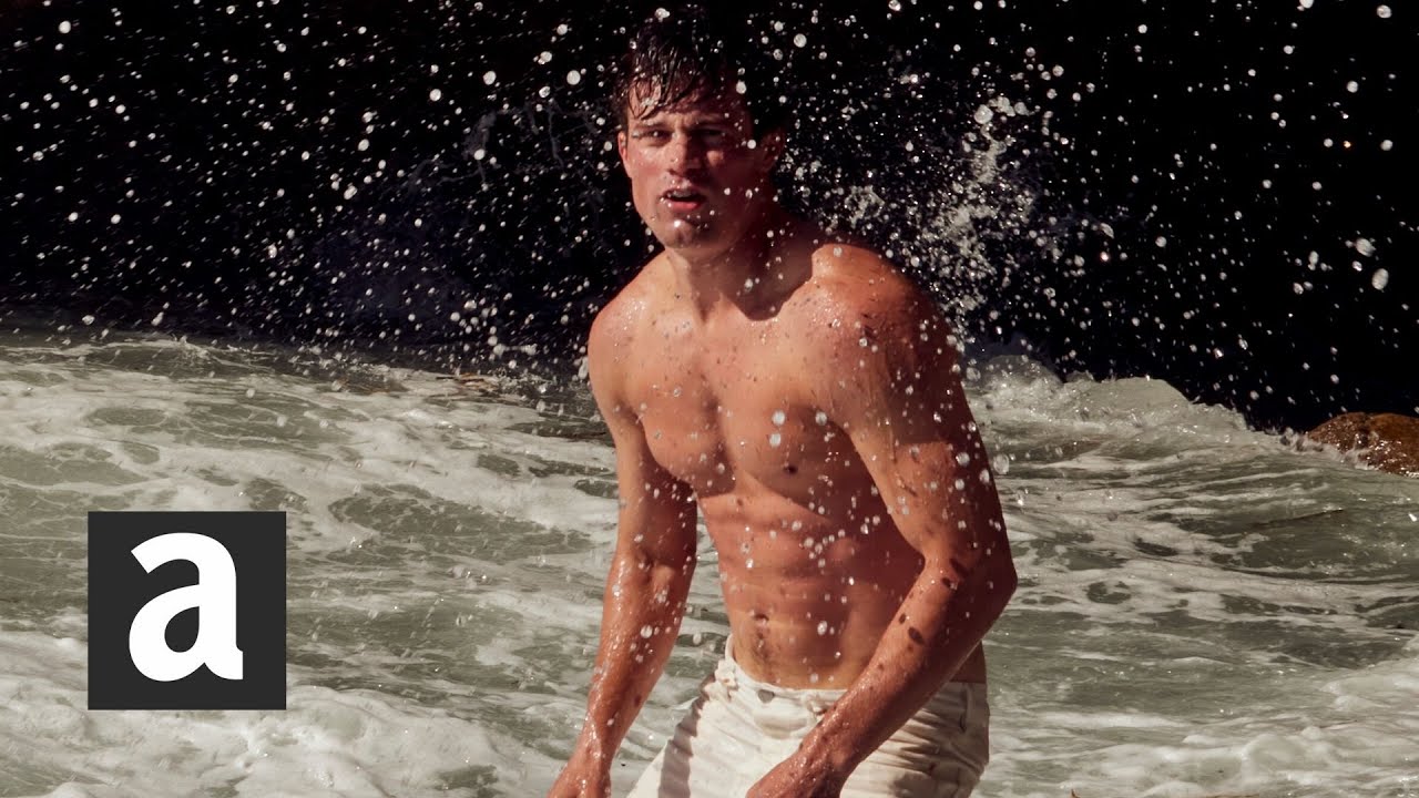 Take a dip with Jake Picking &ndash; Rock Hudson in Ryan Murphys Hollywood | Behind The Scenes