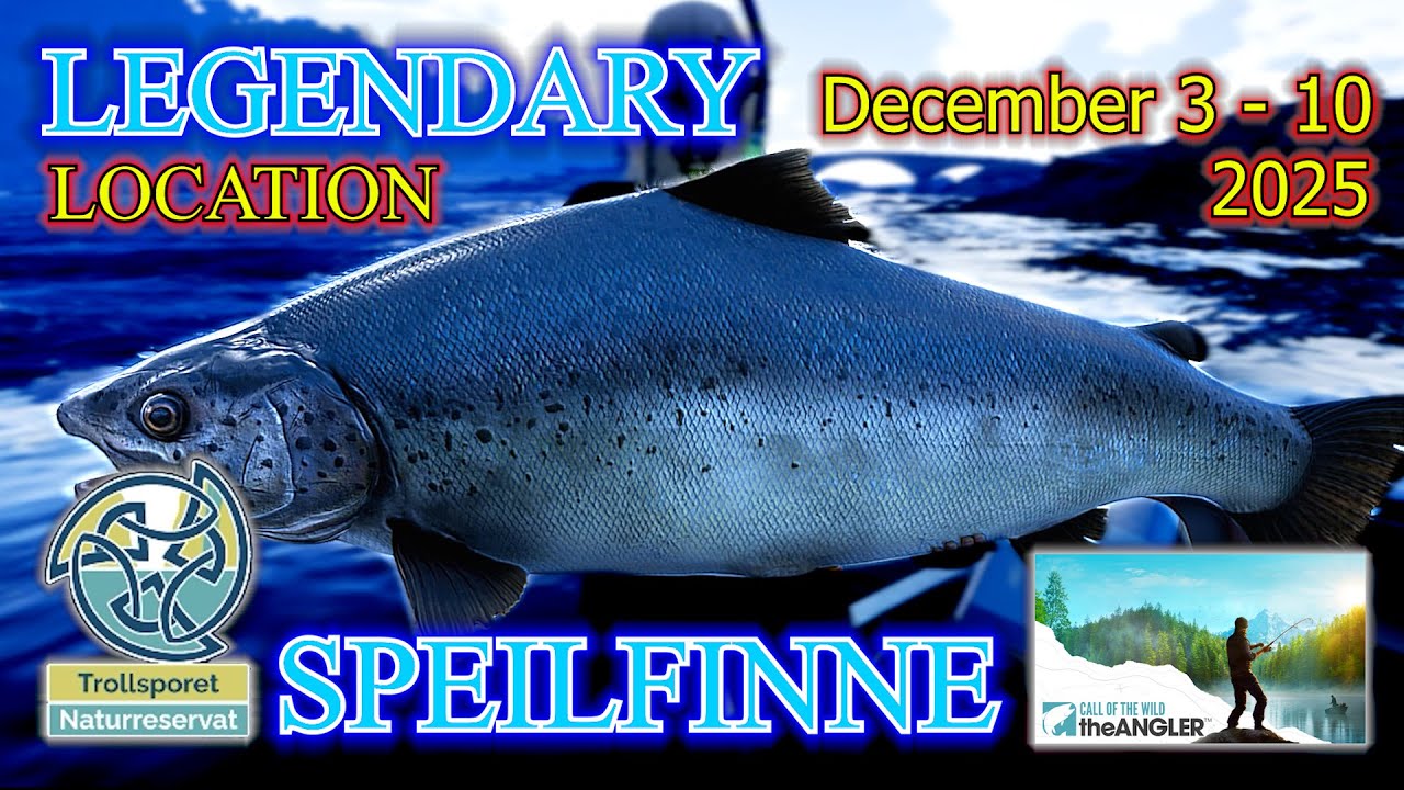 Trollsporet Nature Reserve (Norway) Legendary Fish Location - December 3-10 2025 - COTW: The Angler