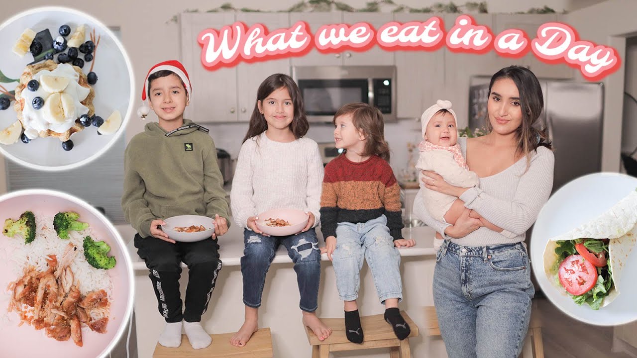 What I Eat In a Day While Breastfeeding // Toddler & Kids Meal Ideas 2020