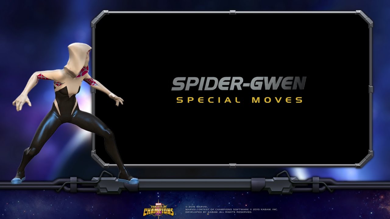 Spider-Gwen Special Moves | Marvel Contest of Champions