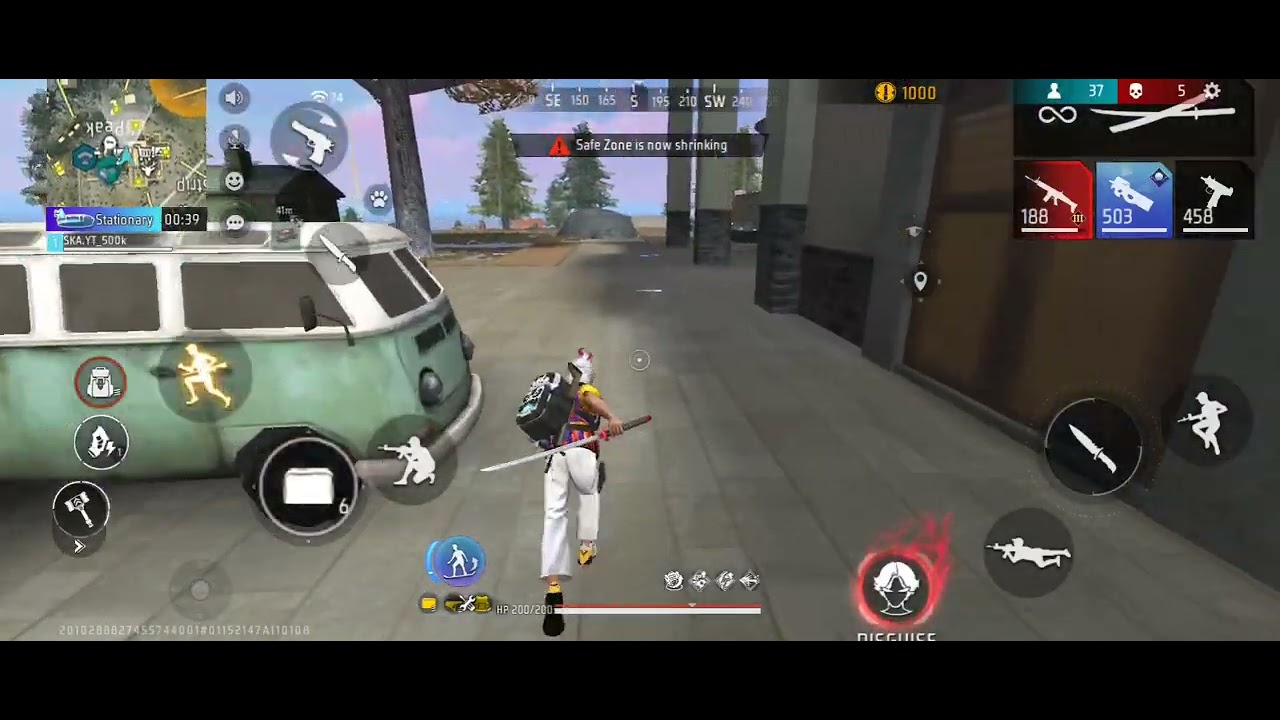 Free fire max solo vs squad full map gameplay 