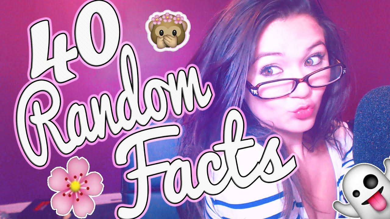 ☮ 40 Random Facts About Me ☮