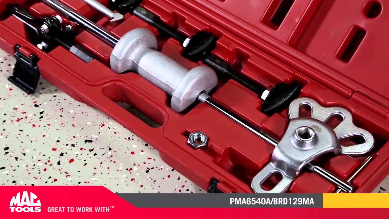 PMA6540A | 8-PC. Rear Axle Bearing Puller Set | Mac Tools&reg;