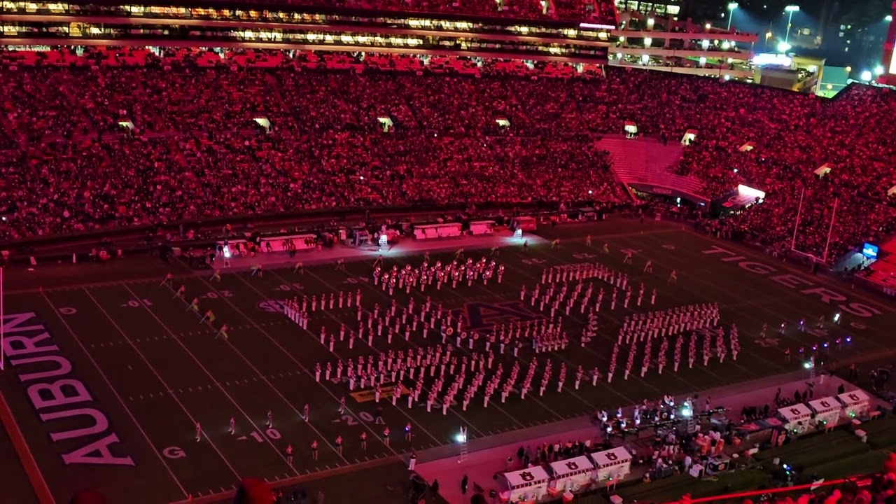 Auburn University Half Time Show 11-29-25 #collegefootball #auburn #marchingband #ironbowl 
