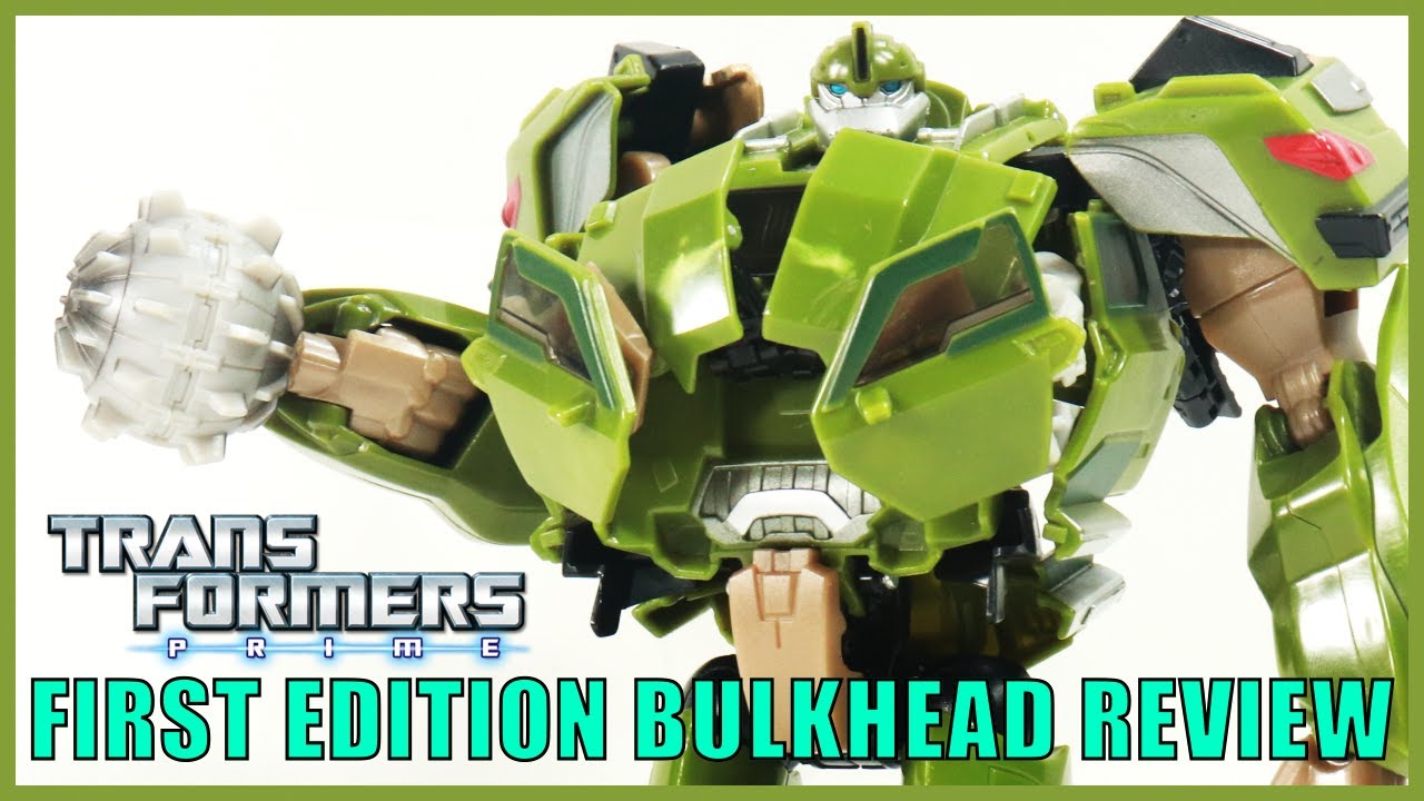TRANSFORMERS PRIME FIRST EDITION BULKHEAD REVIEW #transformersprime  #transformers