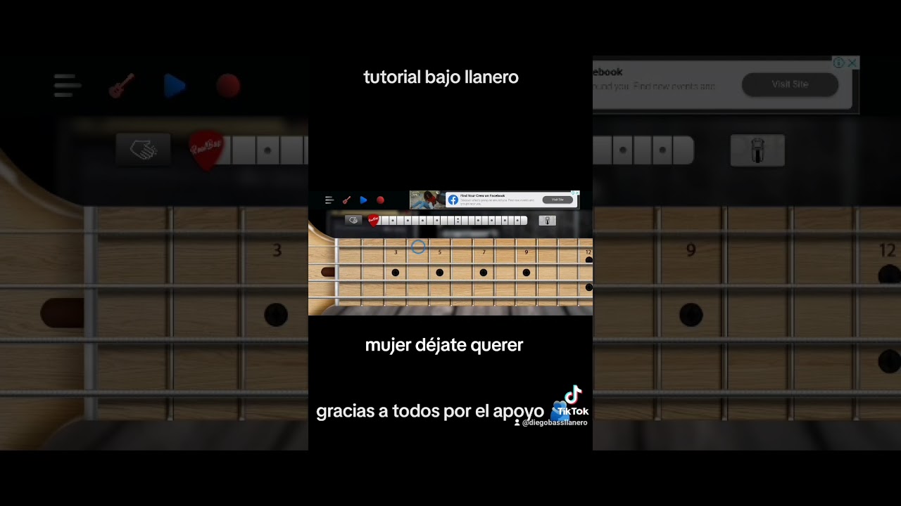 tutorial Mujer déjate querer Armando Martinez  Bajo llanero