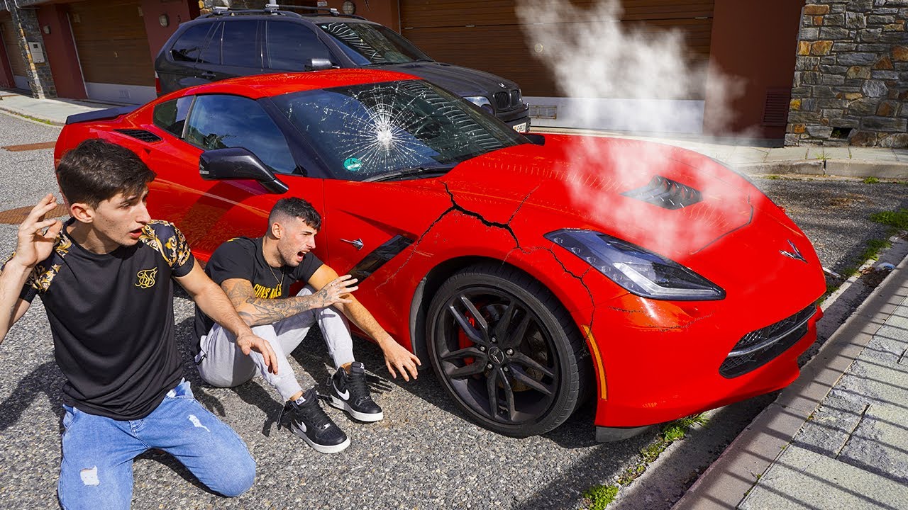 ROMPO EL CORVETTE DE MAKIMAN Y SE ENFADA *100K EUROS*