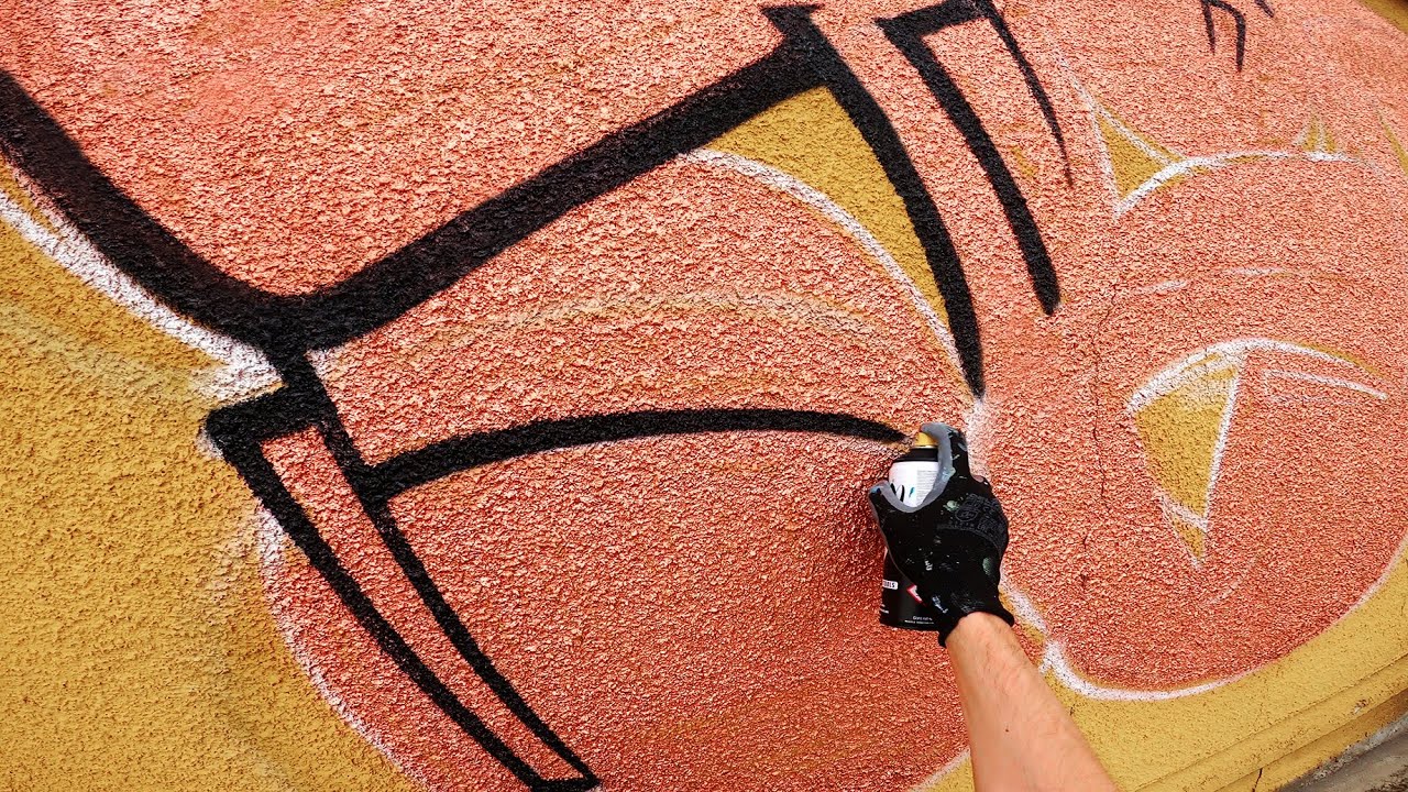 Graffiti - Tesh | Rooftop | GoPro [4K]