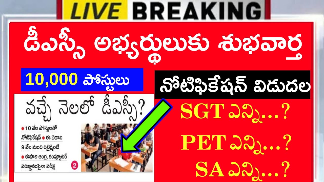 🎯💥AP DSC LATEST UPDATES TODAY | AP DSC NOTIFICATION 2026 | AP DSC LATEST NEWS TODAY | AP MEGA DSC...