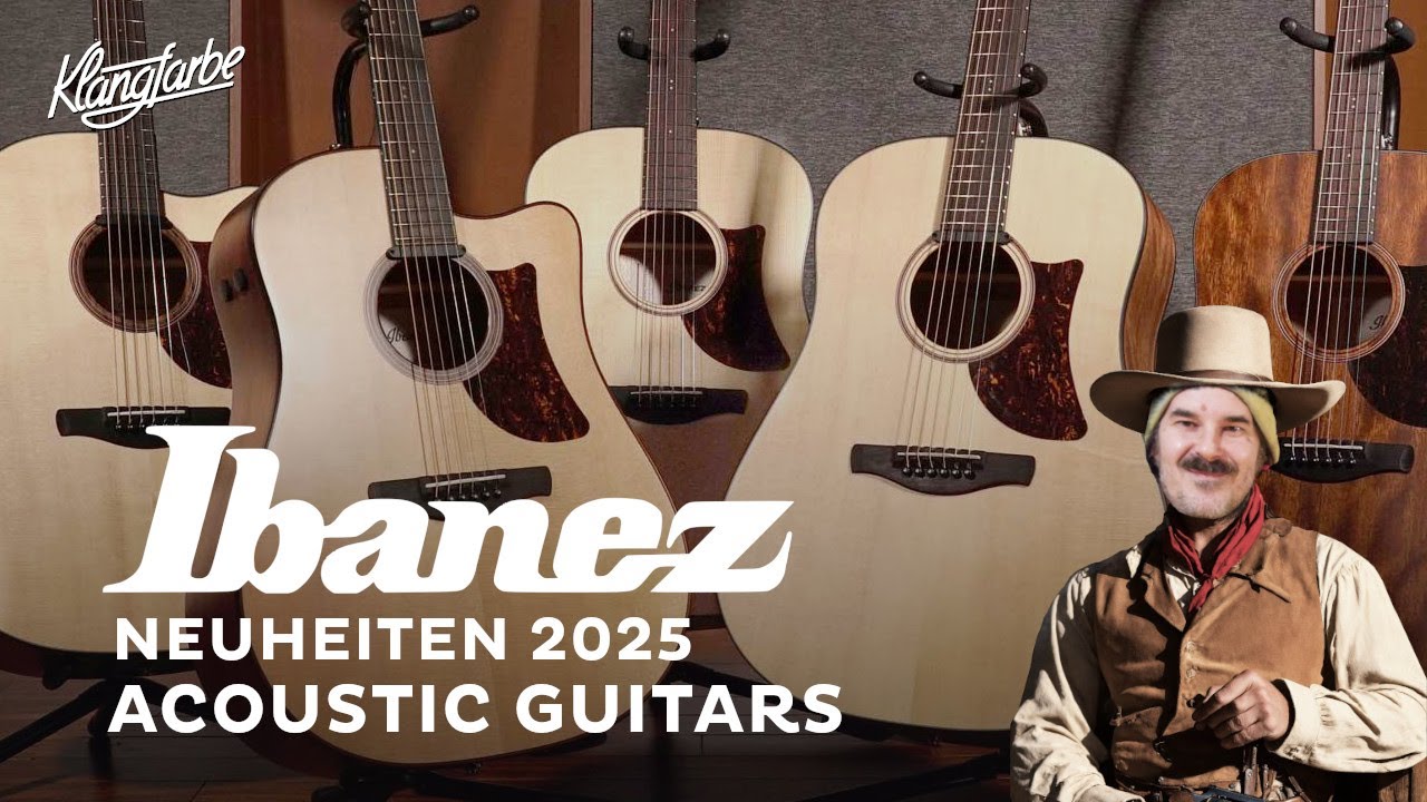 IBANEZ Acoustic - Neuheiten 2025