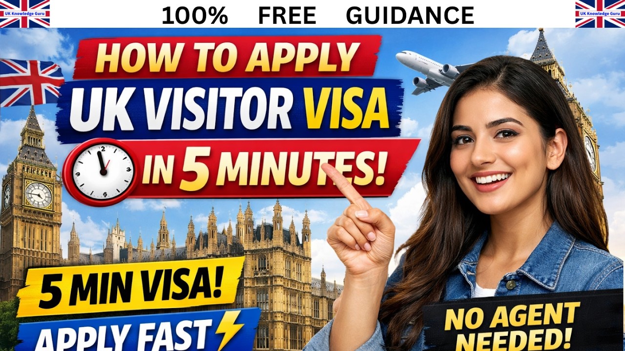 How to Apply UK Visitor Visa in 5 Minutes (Step-by-Step Guide)