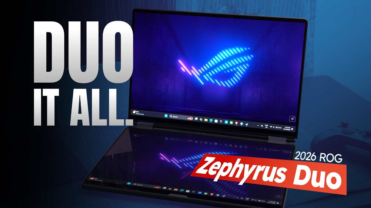 2026 ROG Zephyrus Duo: BESTIA do gier i pracy!