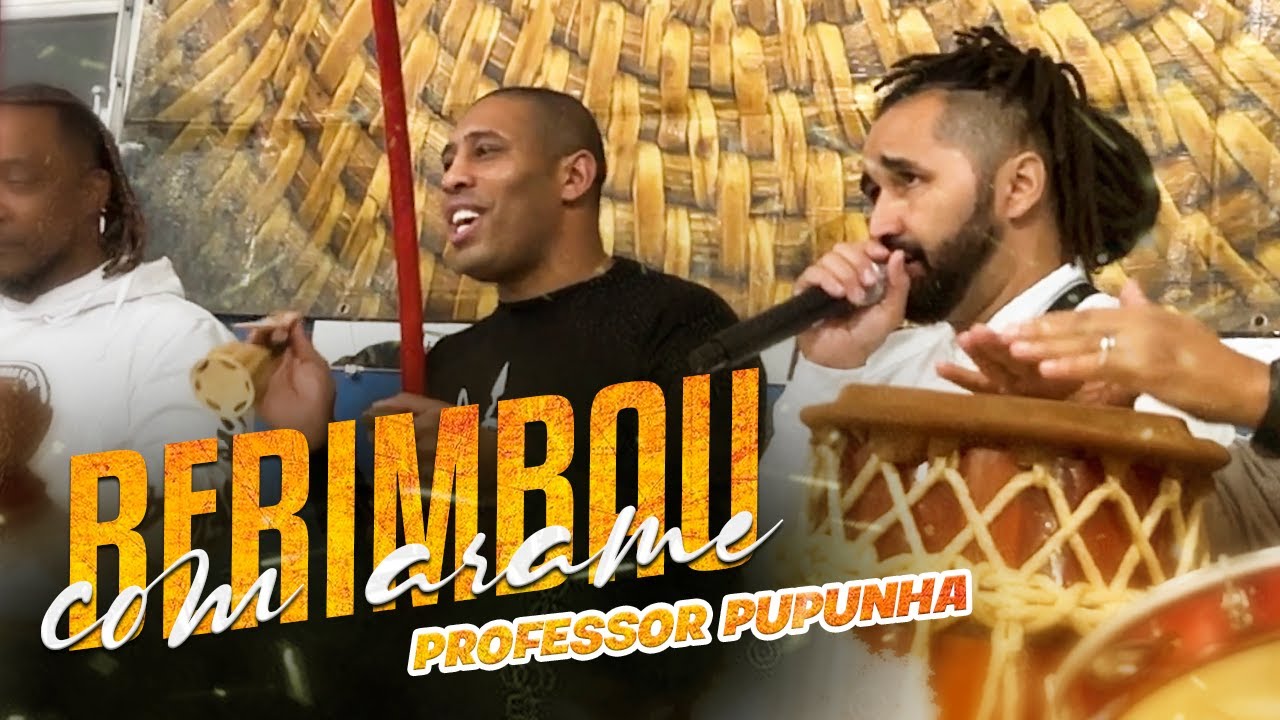 PROFESSOR PUPUNHA CANTANDO ALGUMAS DE SUAS COMPOSIÇÕES NO BERIMBAU COM ARAME | MÚSICAS DE BENGUELA