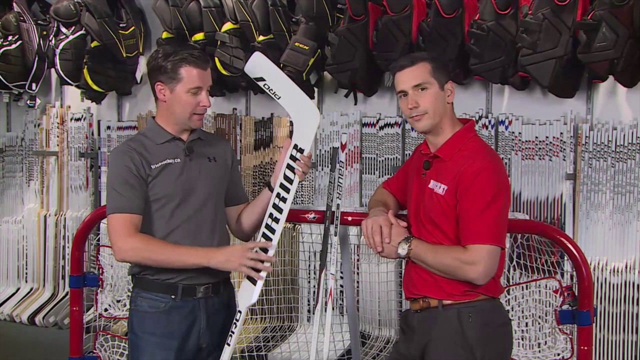 Hockey Le Magazine - Saison 2 - Équipement - Les bâtons de gardiens de but