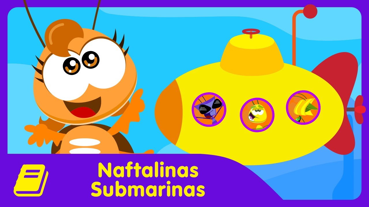 Galinha Pintadinha Mini - Historinha - Naftalinas Submarinas