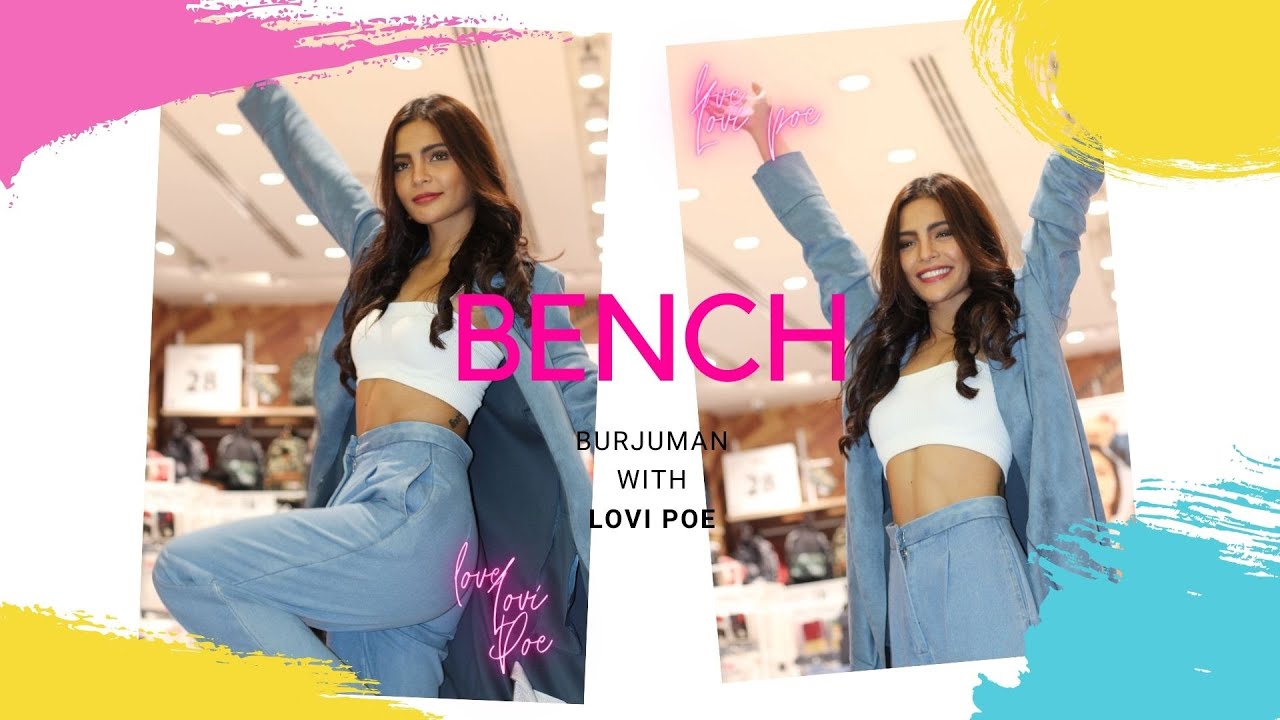BENCH WITH LOVI POE @ BURJUMAN MALL DUBAI UAE