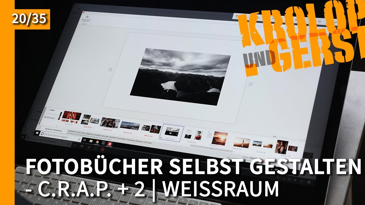 C.R.A.P. + 2 | Weissraum im Fotobuch - 20 - Fotobuch gestalten  📷 Krolop&Gerst