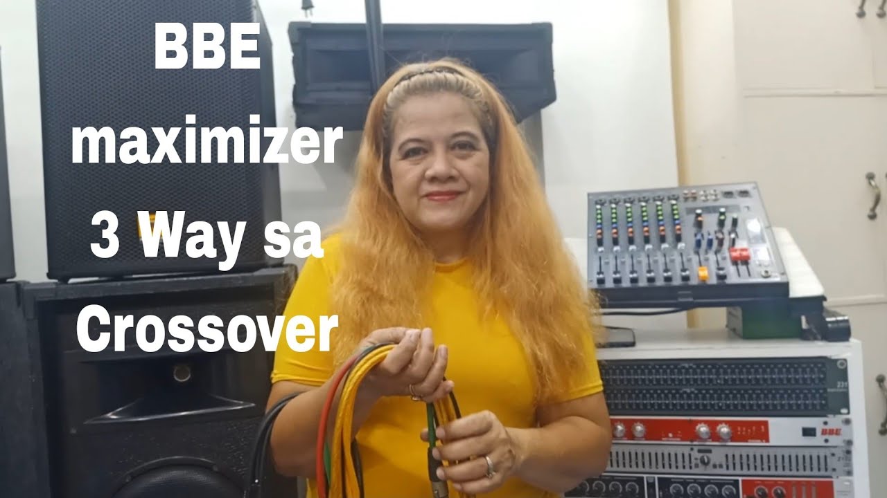 BBE 882i SONIC MAXIMIZER 3 Way Connection sa Crossover #2023