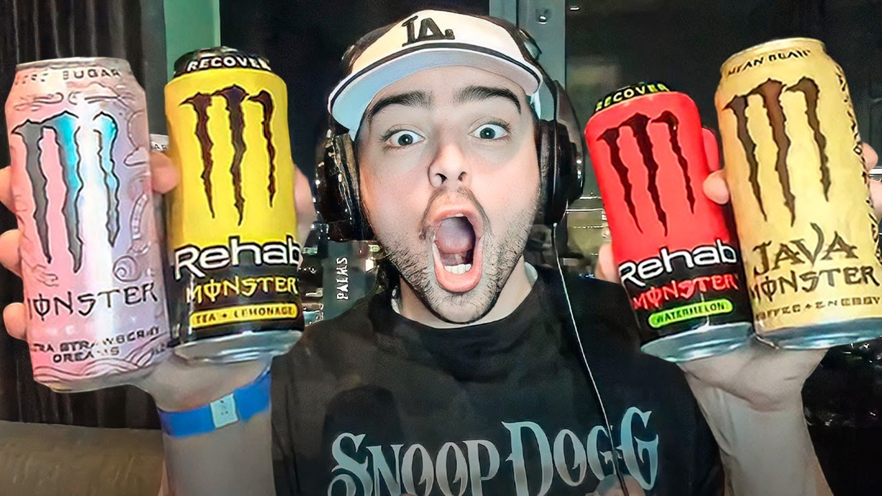 PROBANDO TODAS LAS MONSTER