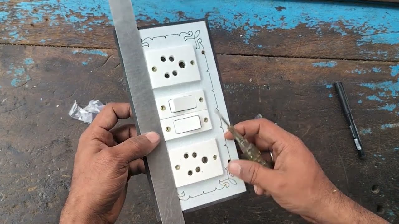 Hylam sheet switch fitting in tamil #switch #hylamsheet #fitting  #parttimejob #typingjobs #sbotvm 