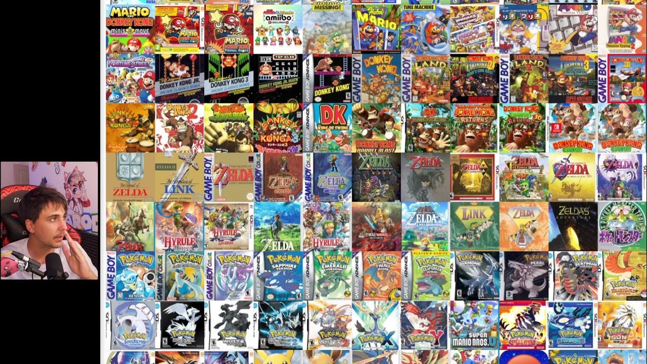 Tier List des jeux NINTENDO