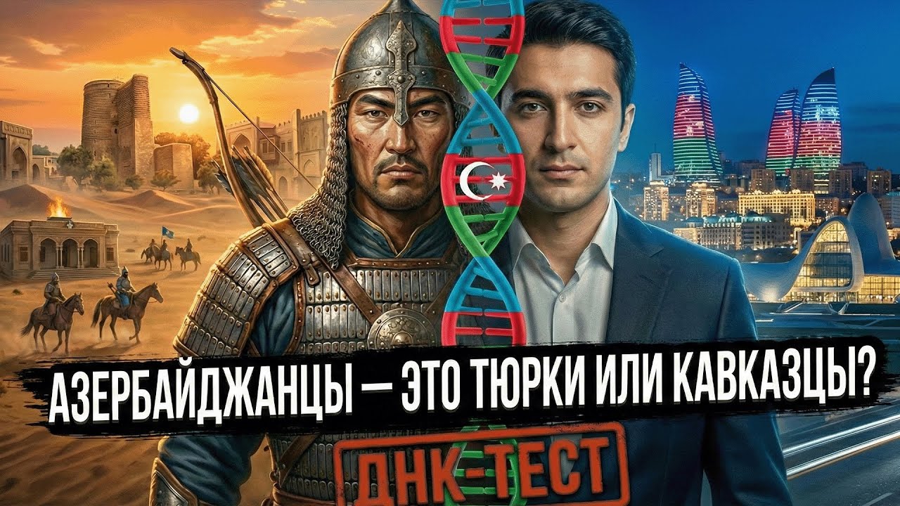 АЗЕРБАЙДЖАНЦЫ: Тюрки или коренные Кавказцы? Результат ДНК теста поверг в ШОК!