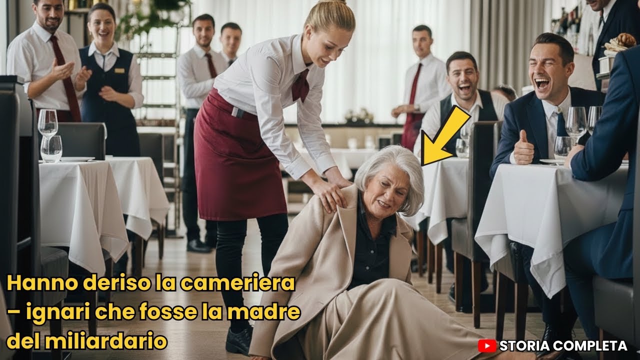 Hanno deriso la cameriera – ignari che fosse la madre del miliardario